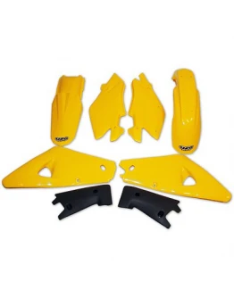 Kit complet plastice UFO HUSQVARNA CR 2T '05 culoare OEM (Galben/ Gri) (HU601E999)