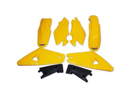 Kit complet plastice UFO HUSQVARNA CR 2T 05 culoare OEM (Galben/ Gri) (HU601E999) | HUKIT601999