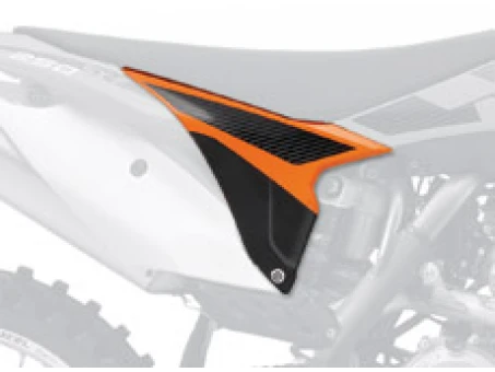 Plastic airbox UFO KTM SX 13-16, SXF 13-15 culoare OEM 13-14 (Portocaliu/Negru) | KT04053999