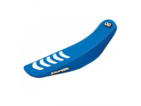 Husă șa BLACKBIRD TM MX/EN 4T '15-'21 DOUBLE GRIP culoare Albastru Alb