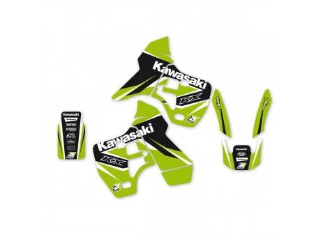 Kit grafic BLACKBIRD KAWASAKI KX 500 '88-'04 DREAM 4 culoare Verde Negru