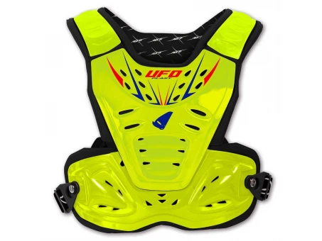 Protectie piept UFO REACTOR 2 EVOLUTION JUNIOR BEZ RAMION culoare Galben Fluo (CE LEVEL 2) - ZASTĄPIONA PRZEZ BP03050DFLU | PT02275DFLU