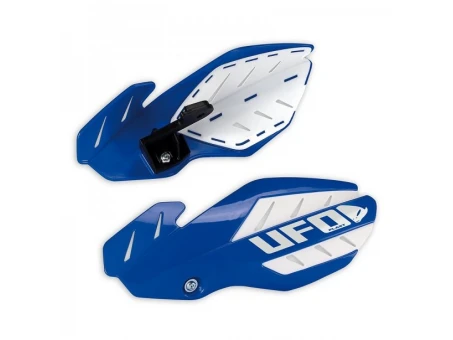 Handguard UFO FLAME YAMAHA YZ 125/250 14-17 culoare Albastru/Alb (kit montaj inclus) | YA04852089