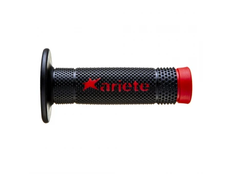Mansoane moto ARIETE Grippers Vulcan (115mm) - Rosu