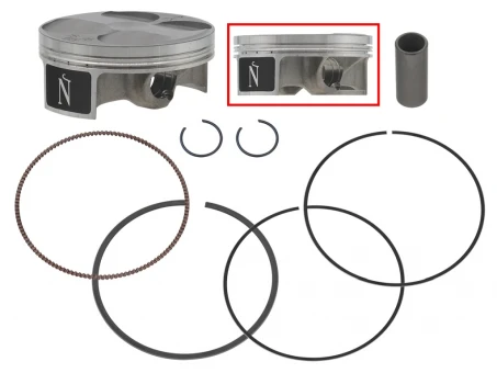 NAMURA TŁOK YAMAHA WR 250F / YZ 250FX (WRF 250 / YZF 250FX) 20-21, YZ 250F (YZF 250) 19-21 (SEL.C=76.97MM) KUTY (PIERSCIENIE FX-40050R) | FX-40050-C