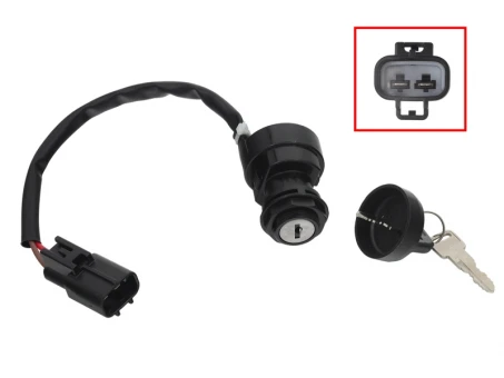 Contact pornire BRONCO (ignition switch) YAMAHA BIG BEAR 400 02-08, YFZ 450R/X / RAPTOR 700/700R 09-21 (4SH-82510-00-00;4SH-82510-01-00) | AT-01275
