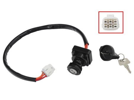 Contact pornire BRONCO (ignition switch) SUZUKI LT-A 500X/750X KINGQUAD 19-20, LT-A 700X 05-07, LTA-750X 08-15 (37110-31G00;37110-31G01;37110-34K00;37110-34K01) | AT-01280