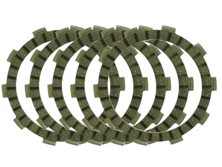 Set discuri ambreiaj BRONCO BETA RR 125 06-08, YAMAHA DT 80 85-97, TT 125 R 00-11, XT 125 R/X 05-07, YBR 125 06-13, YFB 250 TIMBERWOLF 92-00, YFM 250 BIG BEAR 07-11, YFM 250 BRUIN 05-06 (EBS2287) | AT-03432C