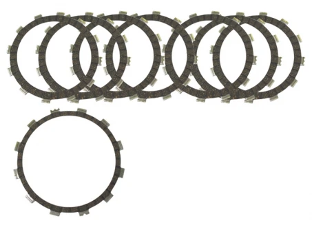 Set discuri ambreiaj BRONCO YAMAHA YFZ 450 04-14, YFM700R RAPTOR 06-14, FZ8 11-15 (EBS2364) | AT-03657C