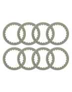 Set placi metalice ambreiaj BRONCO (distantiere) KTM EXC 250 02-03, EXC 450 06-08, SX 450 03 02-03 (134,5X100,0X1,4X24T)-4X, (134,5X100,0X1,0X24T)-4X (8 buc) | AT-03696S