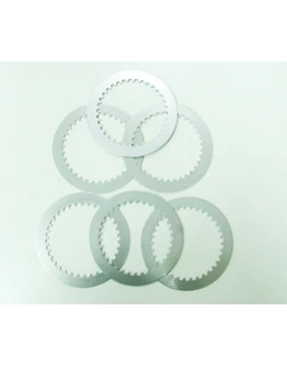Set distantiere metalice ambreiaj PSYCHIC KAWASAKI KX125 94-08, KSF250 87-04 (132,8X96,2X1,6X34T) (6 Buc.) (PS074A)