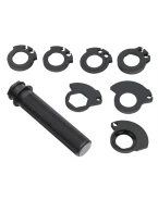 PSYCHIC ROLGAZ ALUMINIOWY Z 7 ADAPTERAMI HONDA CR 125/250 89-07, CRF 250R 04-20, RX 19-20, KTM SX/EXC 2T 98-20, SXF/EXCF 4T 02-20, KAWASAKI KXF 250 04-20, KXF 450 06-20, BETA 250/300RR 13-19 | MX-08686