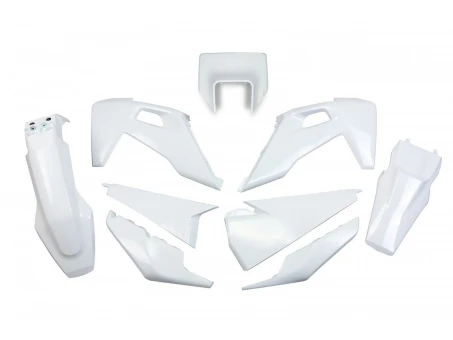 Kit complet plastice UFO HUSQVARNA TE 150 / 250 / 300 20-23, FE 250 / 350 / 450 / 501 20-23 Z culoare OEM (Alb) | HUKIT623999W