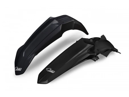 Set aripa fata spate UFO YAMAHA YZ 125/250 22 culoare Negru (YA04856001, YA04875001) | YAFK324001