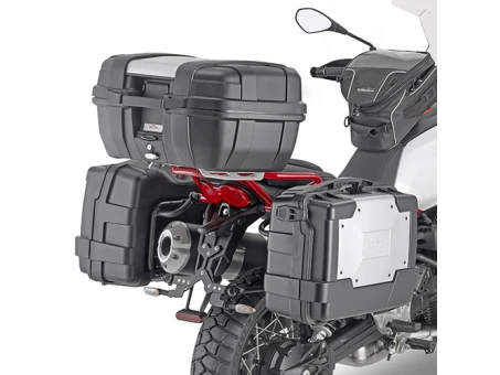 Suport pentru genti laterale KAPPA montare rapida MONOKEY MOTO GUZZI V85 TT (2019) - MONOKEY RETRO-FIT K-VENTURE ALU si KMISSION ALU | KLOR8203MK