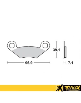 Placute de frana ProX KH159 POLARIS SPORTSMAN / SCRAMBLER / OUTLAW / XPLORER / TRAIL BLAZER / TRAIL BOSS