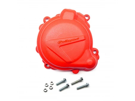 Protectie capac alternator POLISPORT - Beta 250/300RR '13-22; X-TRAINER 300 '16-22 - Rosu