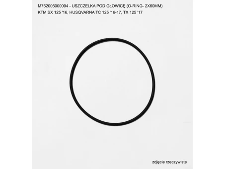 ATHENA USZCZELKA POD GŁOWICĘ ( GŁOWICY ) (O-RING- 2X60MM) BETA RR125 18-24, KTM SX 125 16-24, HUSQVARNA TC 125 16-24, TX 125 18 (VITON 70) | M752006000094