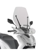 Parbriz moto KAPPA - HONDA SH 125/150 '20-'24 54 X 49 CM Transparent | KD1181ST