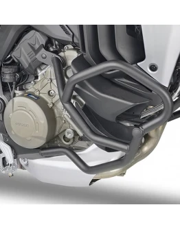 Crash bar moto KAPPA - DUCATI MULTISTRADA V4 21-24 Negru