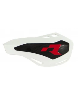 Set Handguard Racetech (RTech) HP1 Cu 2 Tipuri de Prindere - Alb