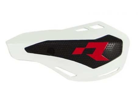 Set Handguard Racetech (RTech) HP1 Cu 2 Tipuri de Prindere - Alb