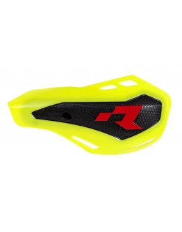 Set Handguard Racetech (RTech) HP1 Cu 2 Tipuri de Prindere - Galben fluo