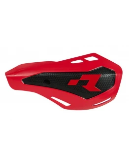 Set Handguard Racetech (RTech) HP1 Cu 2 Tipuri de Prindere - Rosu