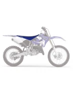 Husă șa BLACKBIRD YAMAHA YZ 125 '22-'23, YZ 250 '22-'23 DOUBLE GRIP 3 culoare Negru Albastru