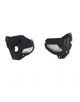 Kit protectie capac ambreiaj/alternator POLISPORT - HONDA CB 650 F/R '14-20', CBR 650 F/R '14-19' - Negru