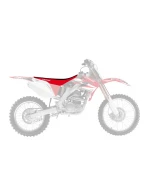 Husă șa BLACKBIRD HONDA CRF 250R '04-'09, CRF 250X '04-'21, CRF 450X '04-'16 DOUBLE GRIP 3 culoare Negru/Rosu