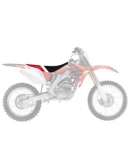 Husă șa BLACKBIRD HONDA CRF 250R '04-'09, CRF 250X '04-'21, CRF 450X '04-'16 DREAM 4 culoare Negru/Rosu/Alb