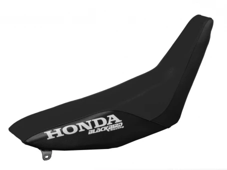 Husă șa BLACKBIRD HONDA XR 600 '88-'99 LOGO HONDA, TRADITIONAL, culoare Negru
