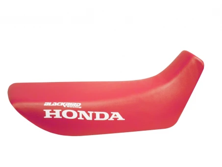 Husă șa BLACKBIRD HONDA NX 650 DOMINATOR (88>) TRADITIONAL culoare Rosu LOGO HONDA