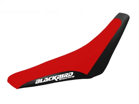 Husă șa BLACKBIRD YAMAHA TT 350 '83-'96 (17) TRADITIONAL culoare Negru/Rosu