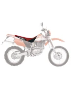 Husă șa BLACKBIRD YAMAHA TTR 600 '97-'05 TRADITIONAL LOGO BLACKBIRD culoare Rosu Negru