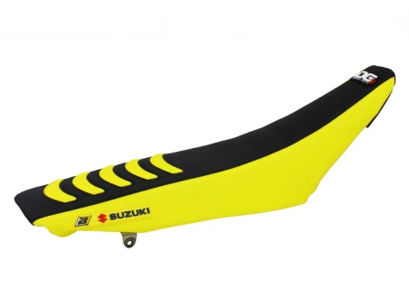 Husă șa BLACKBIRD SUZUKI RMZ 250 '07-'18 DOUBLE GRIP 3 culoare Negru Galben