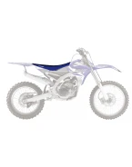 Husă șa BLACKBIRD YAMAHA YZ 250F '14-'18, YZ 450F '14-'19, WR 250F '15-'19, WR 450F '16-'18 DOUBLE GRIP 3 culoare Albastru Negru