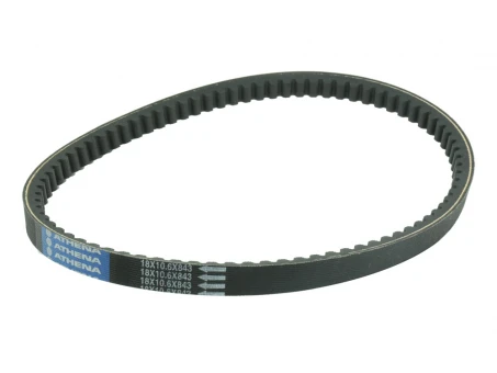 ATHENA PASEK NAPĘDOWY (18x10,6x843) PEUGEOT ELYSEO 125 99-01, ELYSTAR 125 / 150 02-03, JET FORCE COMPRESSOR 125 03-04 | S410000350040