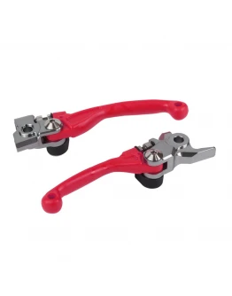 Kit manete frana si ambreiaj POLISPORT - HONDA CRF 250 '21-22; CRF 450 '21-22 - Rosu