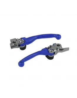 Kit manete frana si ambreiaj POLISPORT - YAMAHA YZ 125/250 '15-'24; YZ 250F '09-'24; YZ 450F '09-'24 - Albastru