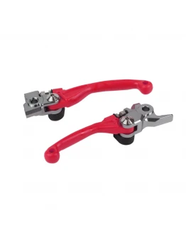 Kit manete frana si ambreiaj POLISPORT - HONDA CR 125/250 '04-'07 - Rosu