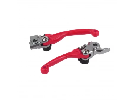 Kit manete frana si ambreiaj POLISPORT - HONDA CR 125/250 '04-'07 - Rosu