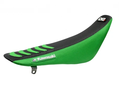 Husă șa BLACKBIRD KAWASAKI KX 125-250 '03-'08 DOUBLE GRIP culoare Verde Negru