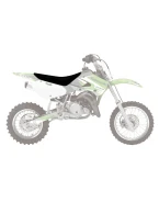 Husă șa BLACKBIRD KAWASAKI KX 60 '00-'19 PYRAMID (PMD) culoare Negru