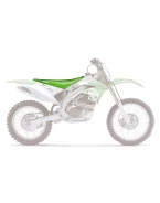 Husă șa BLACKBIRD KAWASAKI KXF 250/450 '06-'08 DOUBLE GRIP 3 culoare Negru Verde