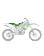 Husă șa BLACKBIRD KAWASAKI KXF 250 '09-'12, 450 '09-'11 ZEBRA culoare Negru Verde