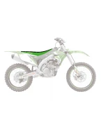 Husă șa BLACKBIRD KAWASAKI KXF 250 '13-'20, KXF 450 '12-'18 ZEBRA culoare Negru Verde
