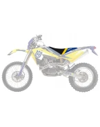 Husă șa BLACKBIRD HUSQVARNA TE/TC 400-570 '01-'04 DREAM 4 culoare Negru Albastru Galben
