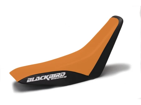 Husă șa BLACKBIRD KTM 4T '96-'99 (4 STROKE ALL MODELS) TRADITIONAL culoare Negru Portocaliu